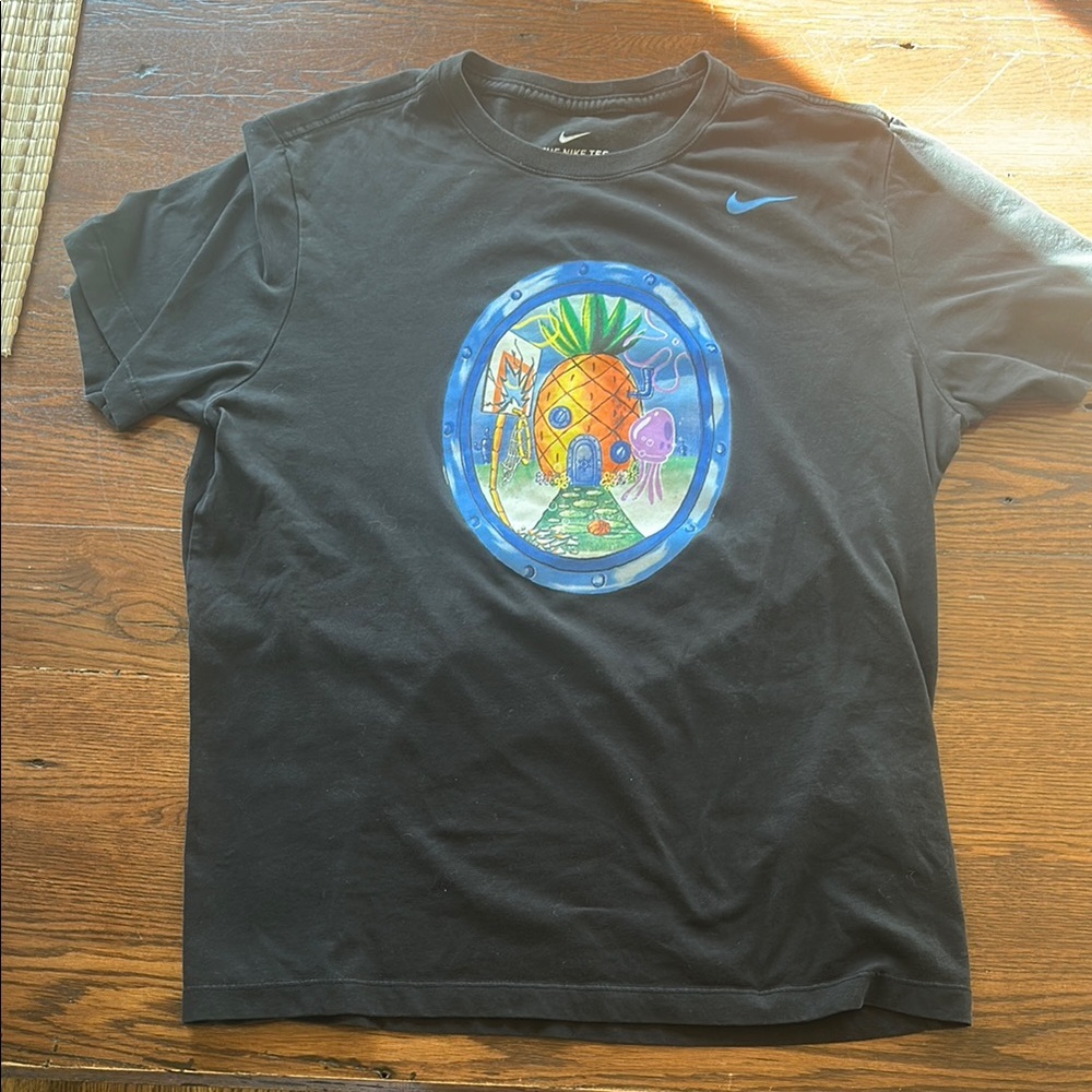 Nike Men's T-Shirt - SpongeBob.  Excellent condition.